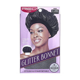 Red by Kiss Sparkling Glitter Bonnet Stylish & Protective Hair Cover