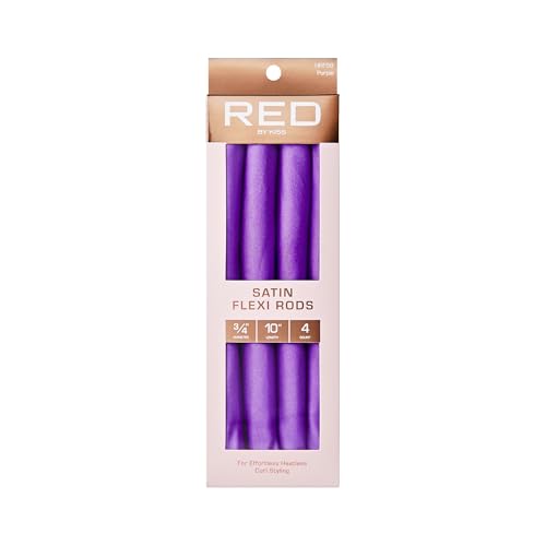 RED BY KISS SATIN FLEXI RODS