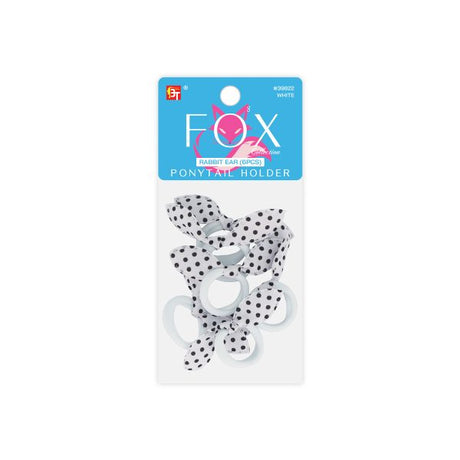 KISS RABBIT EAR PONYTAIL HOLDER 6BANDS