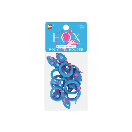 KISS RABBIT EAR PONYTAIL HOLDER 6BANDS