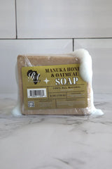 RA Cosmetics 100% Natural Manuka Honey & Oatmeal Soap 5 oz