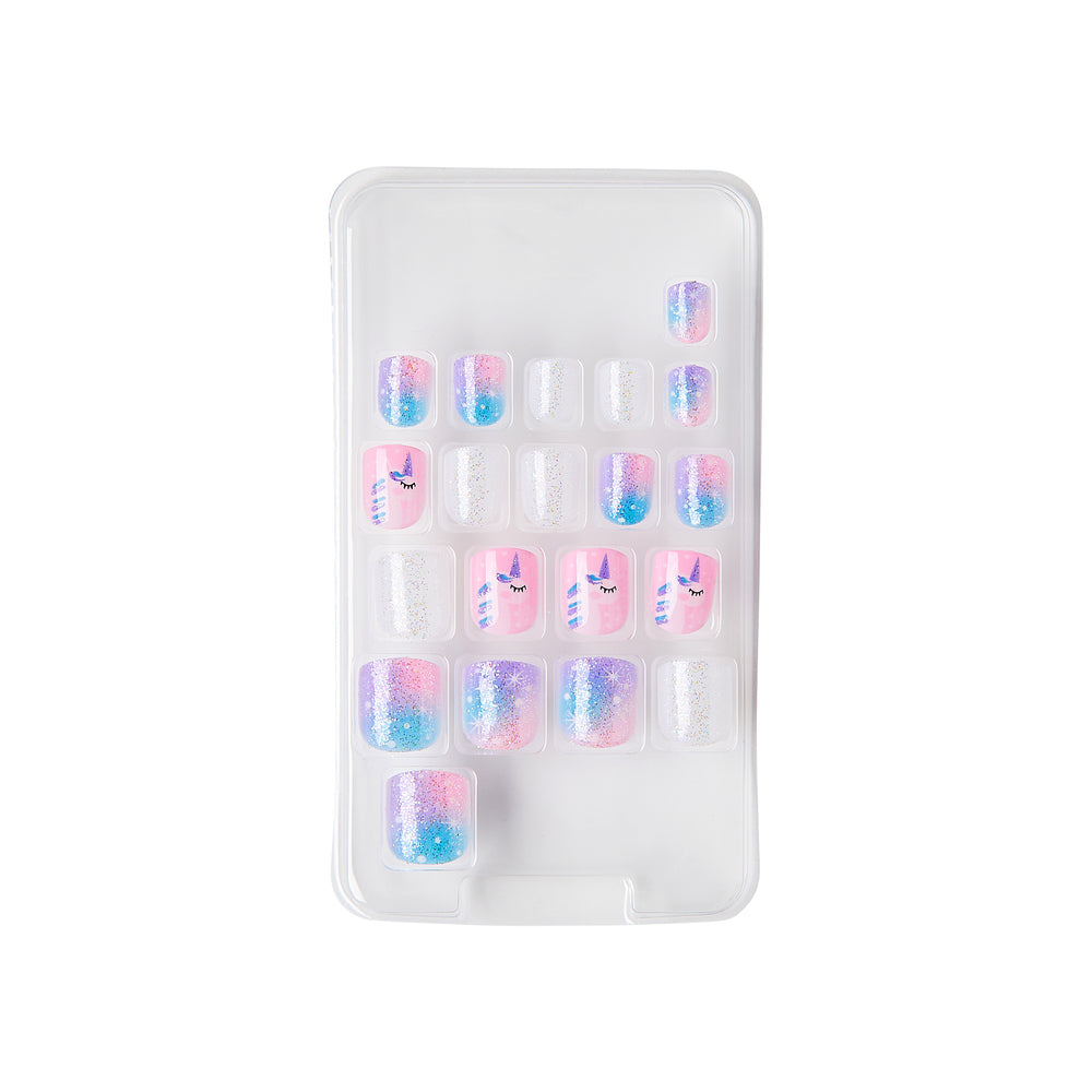 Gold Finger Little Diva Kids Press On Nails BLDG08