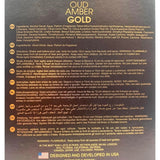 Oud Amber Gold Eau de Parfum – 3.4 oz