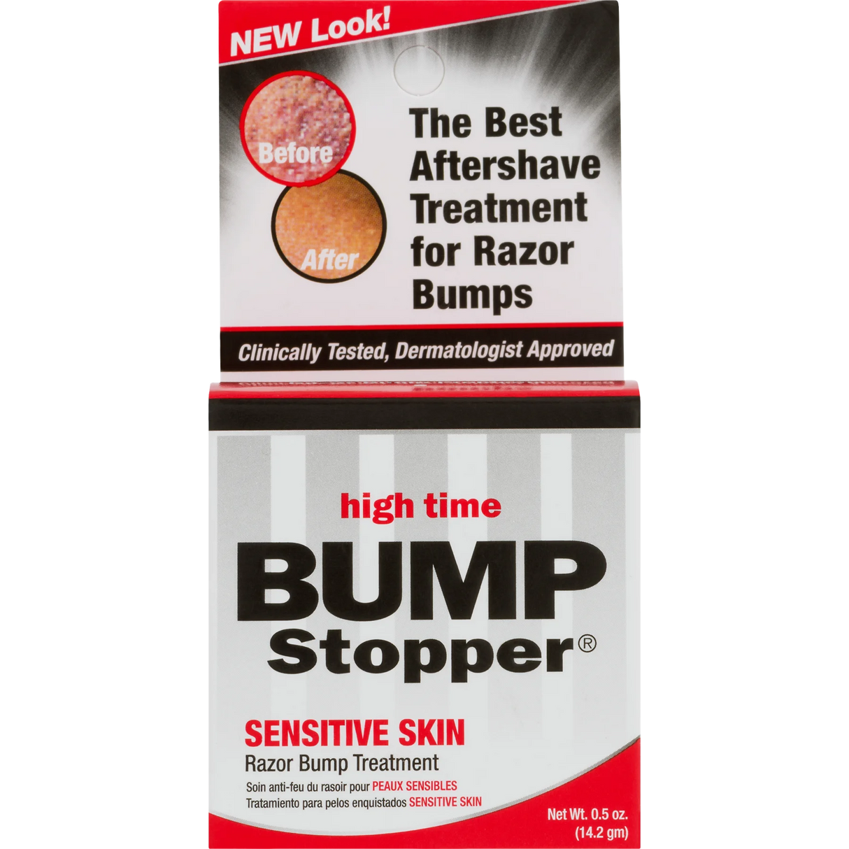 High Time Bump Stopper Sensitive Skin Razor Bump Treatment 0.5 oz