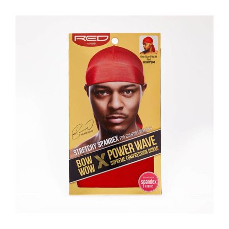 Red by Kiss Power wave Silky Spandex Durag