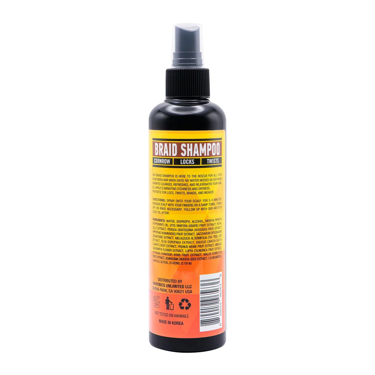 AllDay Locks Braid Shampoo 8 oz