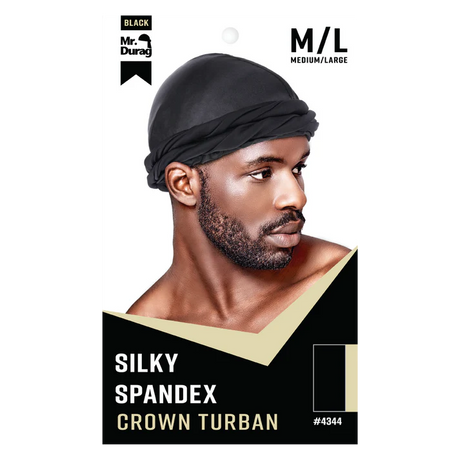 Annie Mr Durag Silky Spandex A Turban