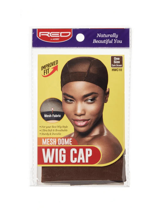RED BY KISS MESH DOME WIG CAP
