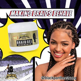 The Roots Naturelle Black Panther Braid Gel 4 oz