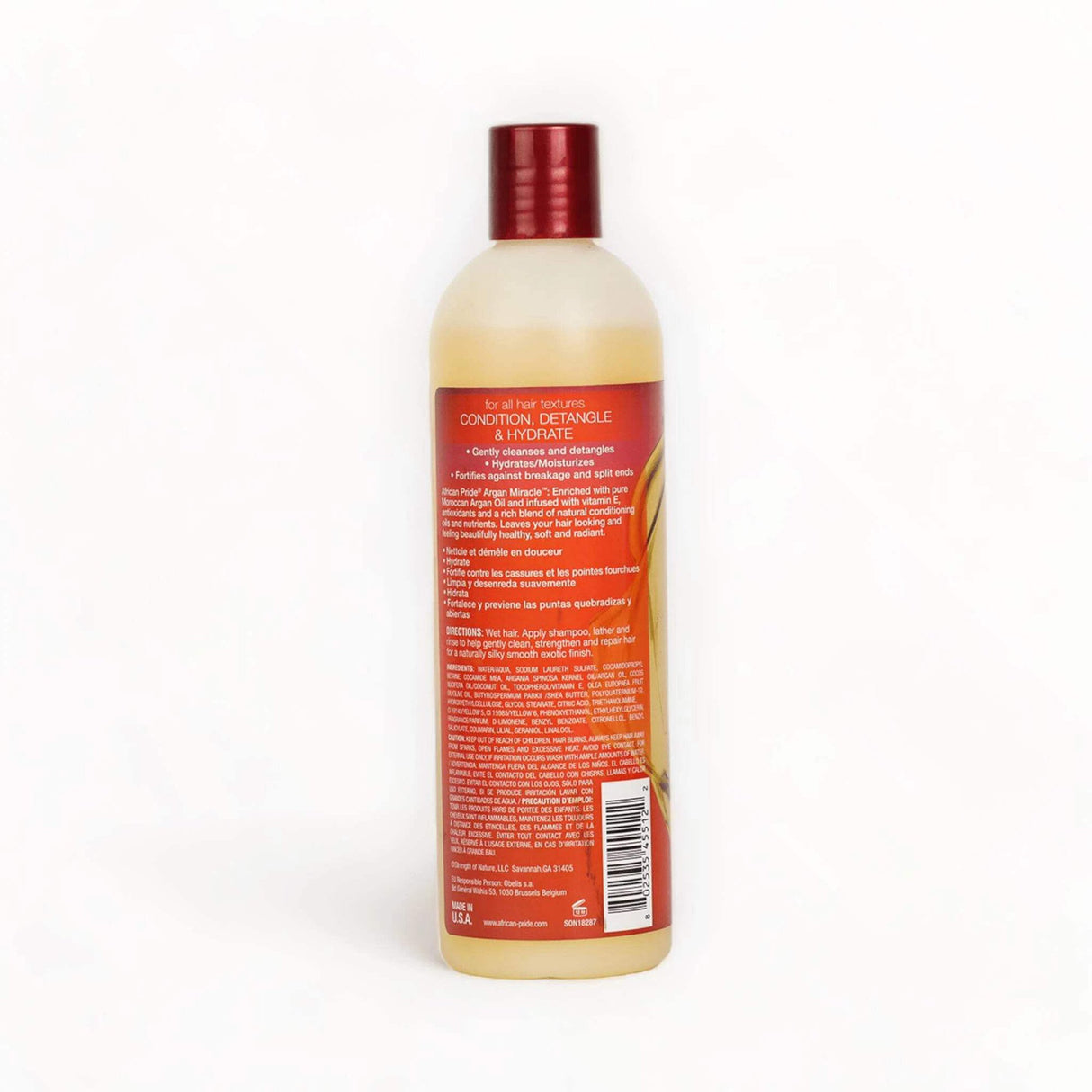 African Pride Argan Miracle Shampoo 12 oz