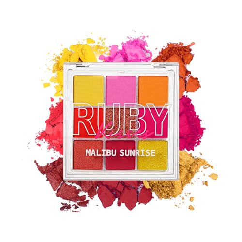 Ruby Kisses Malibu Sunrise Eyeshadow Palette