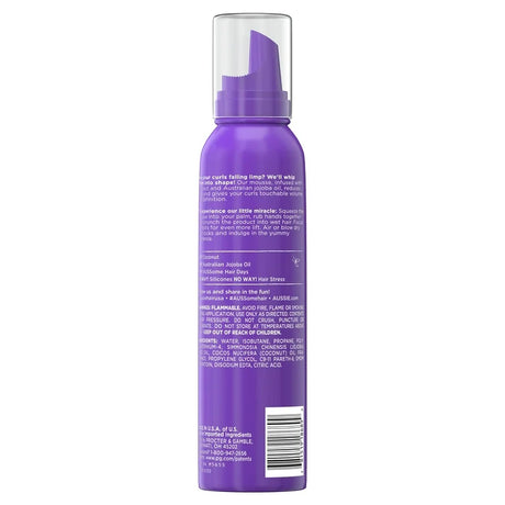 Aussie Miracle Curls Mousse – 6 oz