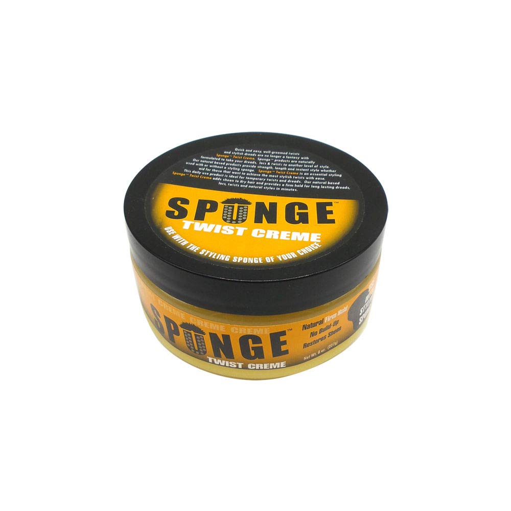 Spunge Barber Salon Hair Twist Creme Regular Hold 8 oz