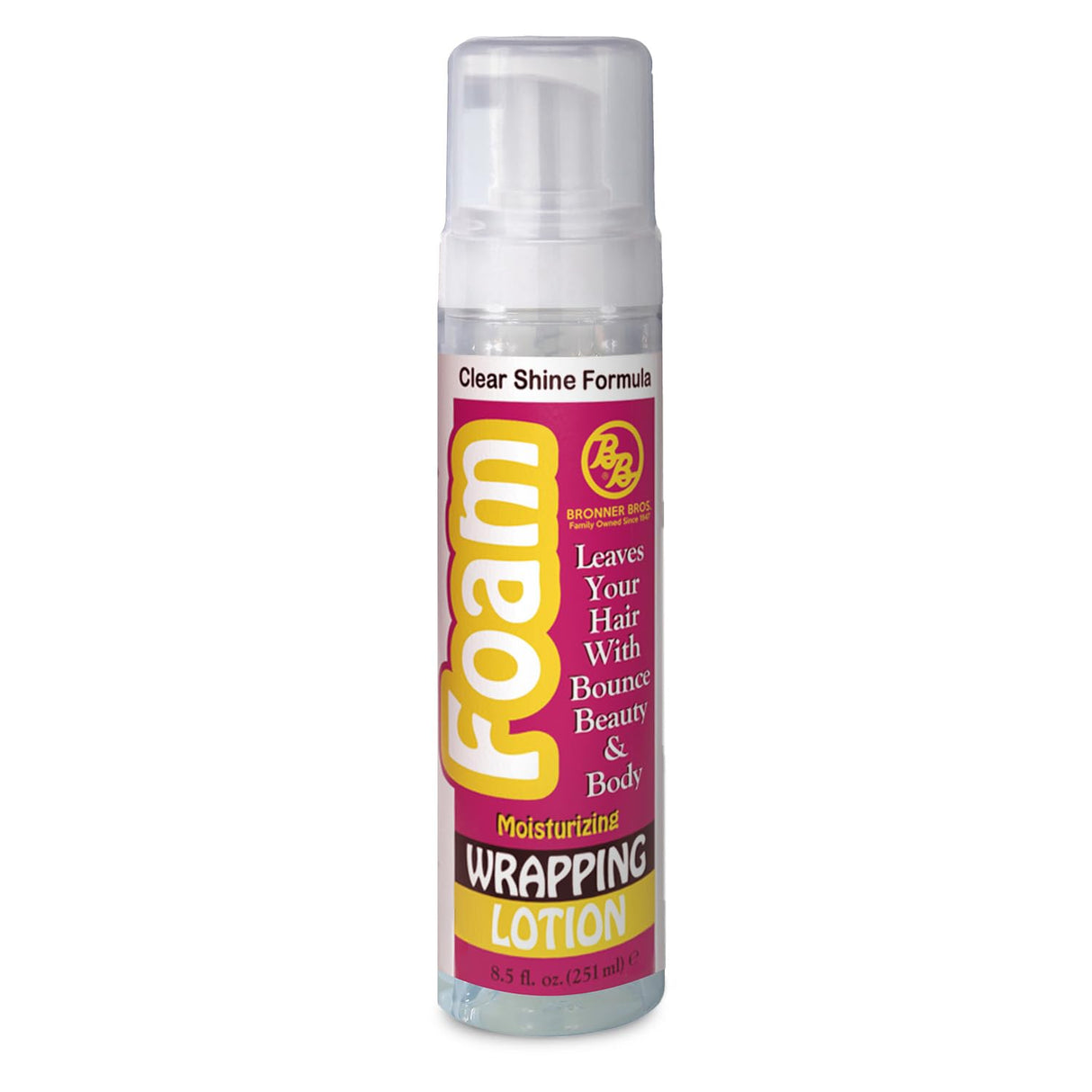Bronner Bros BB Foam Wrap Lotion 8.5 oz