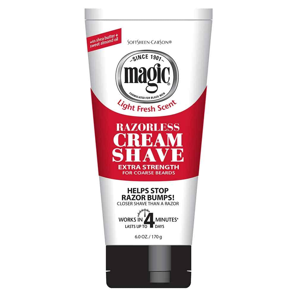 Magic Razorless Cream Shave Extra Strength - 6Oz