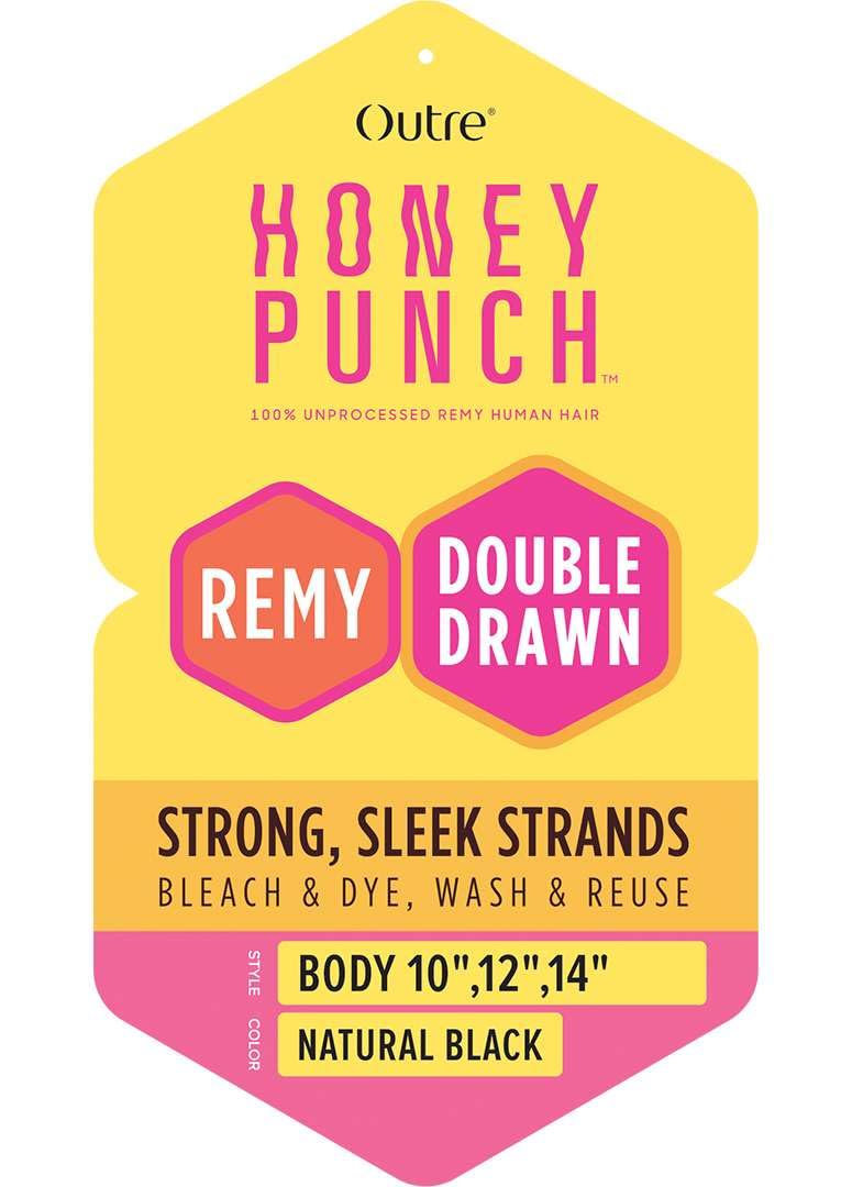 Outre Honey Punch Body Wave 100% Unprocessed Remi Human Hair