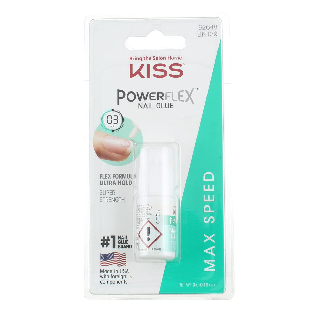 KISS Powerflex Nail Glue (Bk139)