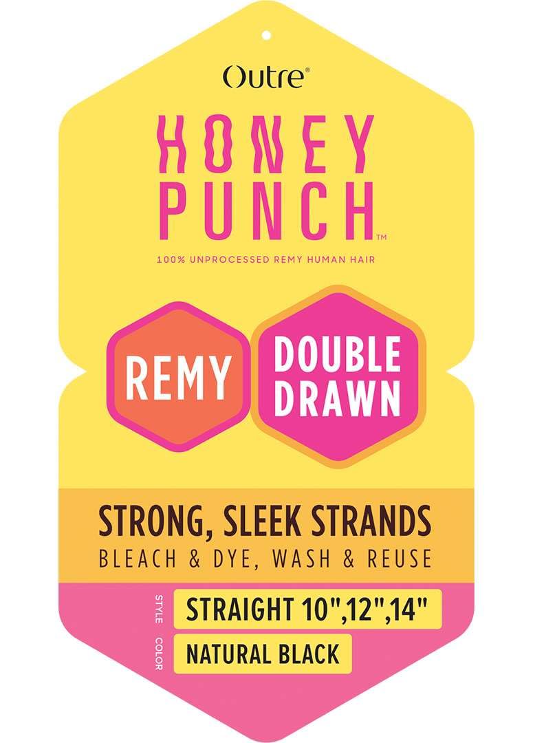 Outre Honey Punch Straight 100% Remi Human Hair