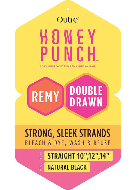 Outre Honey Punch Straight 100% Remi Human Hair