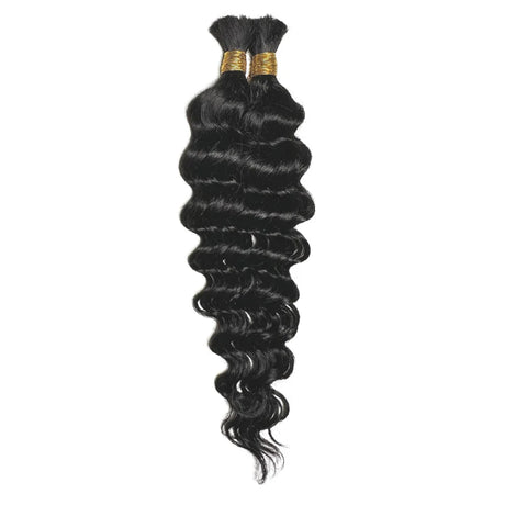 Onyx Deep Wave Human Hair Bulk 18"