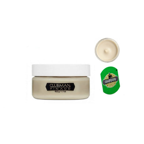 Clubman Pinaud Molding Putty Cream Flexible Styling for All Hair Types 1.7 oz