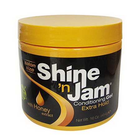 Ampro Pro Styl Shine 'n Jam Extra Hold, Conditioning Gel 16Oz