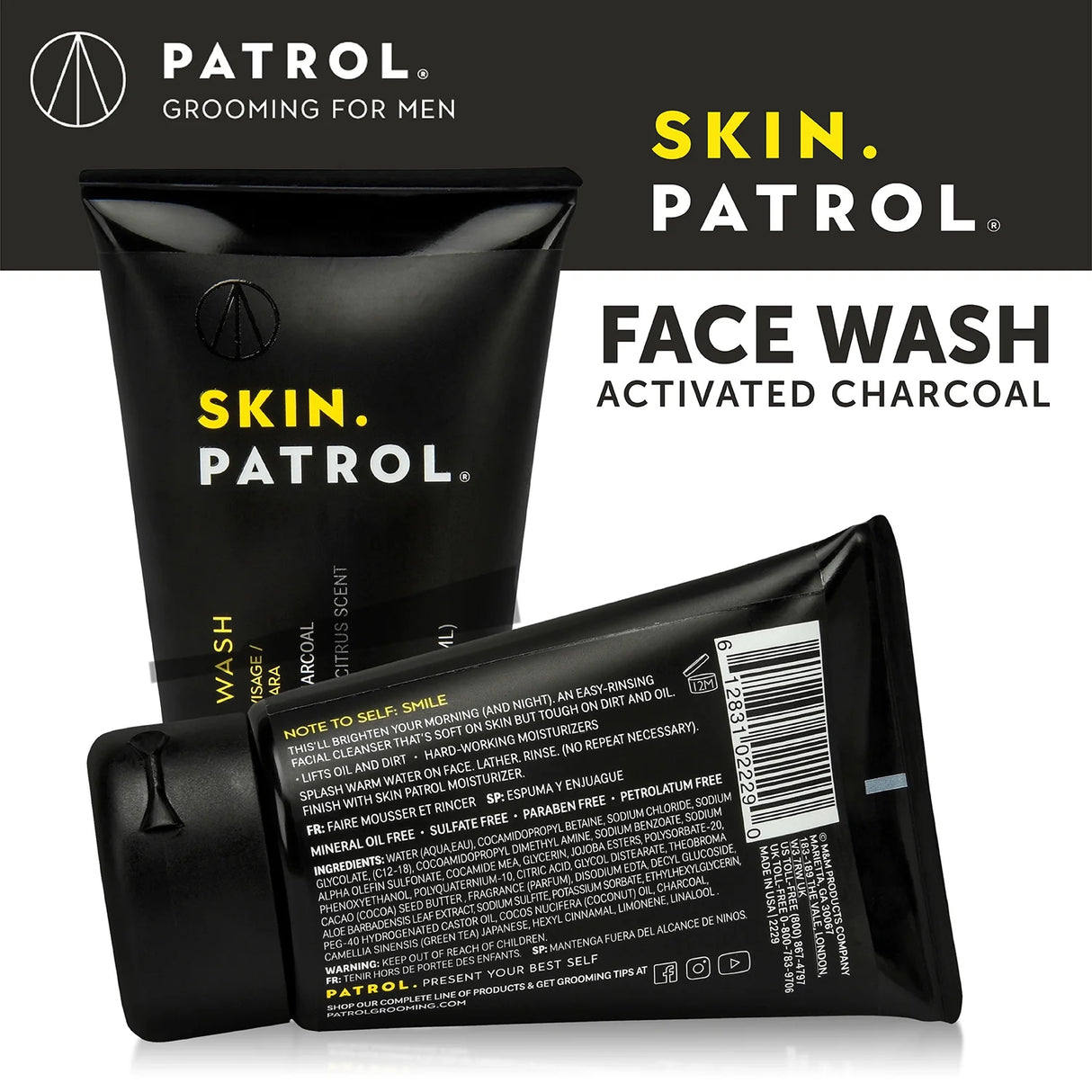 Bump Patrol Grooming Skin Patrol Face Wash 3.3 oz
