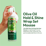 ORS Olive Oil Hold & Shine Wrap Set Mousse - 7 oz