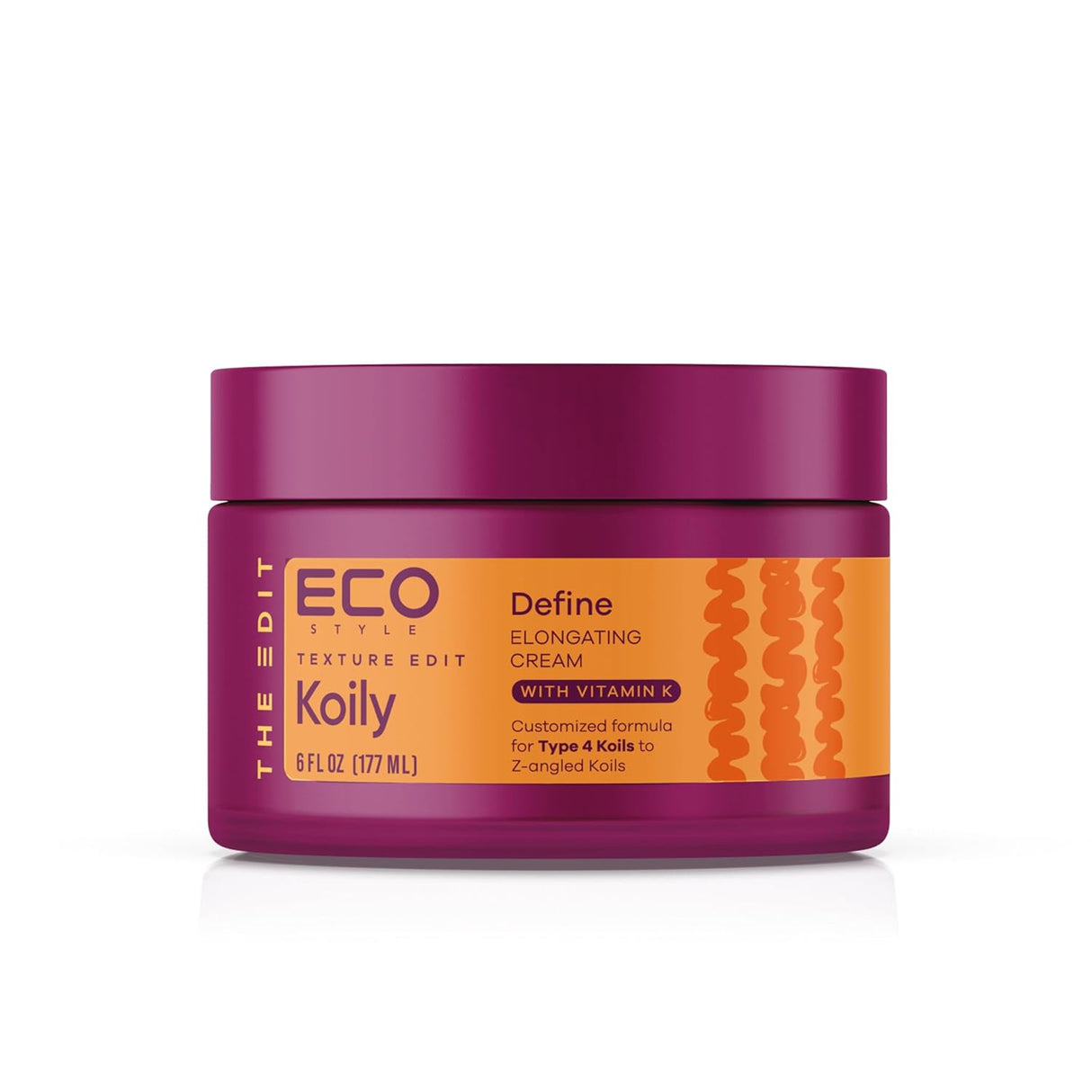 Eco Style The Edit Texture Edit Koily Define Cream 6 oz