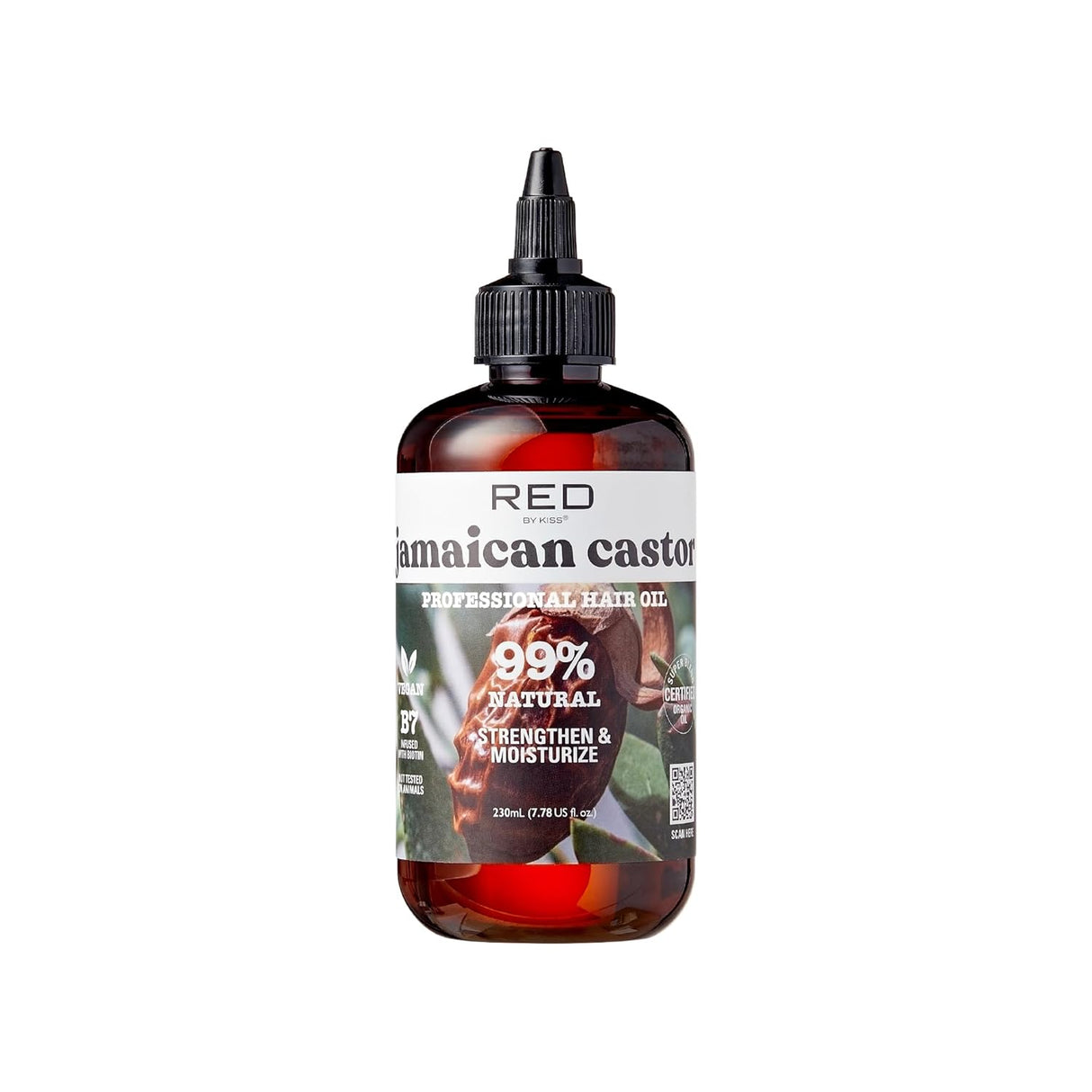 Red Natural Hair Oil Collection
