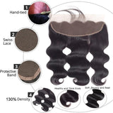 Janet Collection Natural 13x4 Frontal Straight 16"
