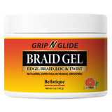 GRIP N GLIDE Braiding Gel Maximum Hold for Locs & Twists No Flaking, Fast-Drying, High Shine