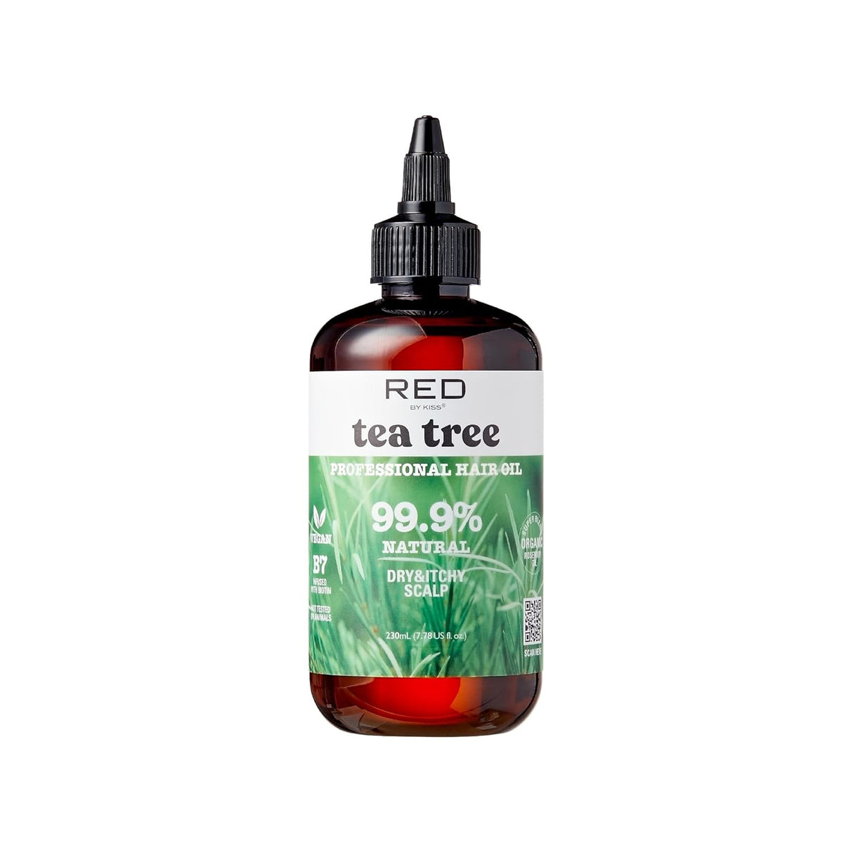Red Natural Hair Oil Collection