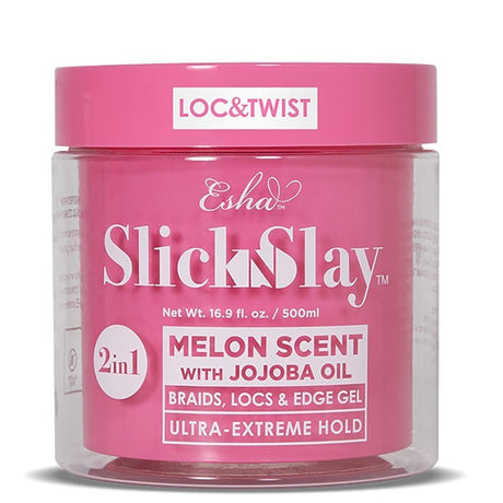Esha Slick N Slay Braiding Gel 3-in-1 Ultra Extreme Hold Hydrating Conditioning Shining Gel