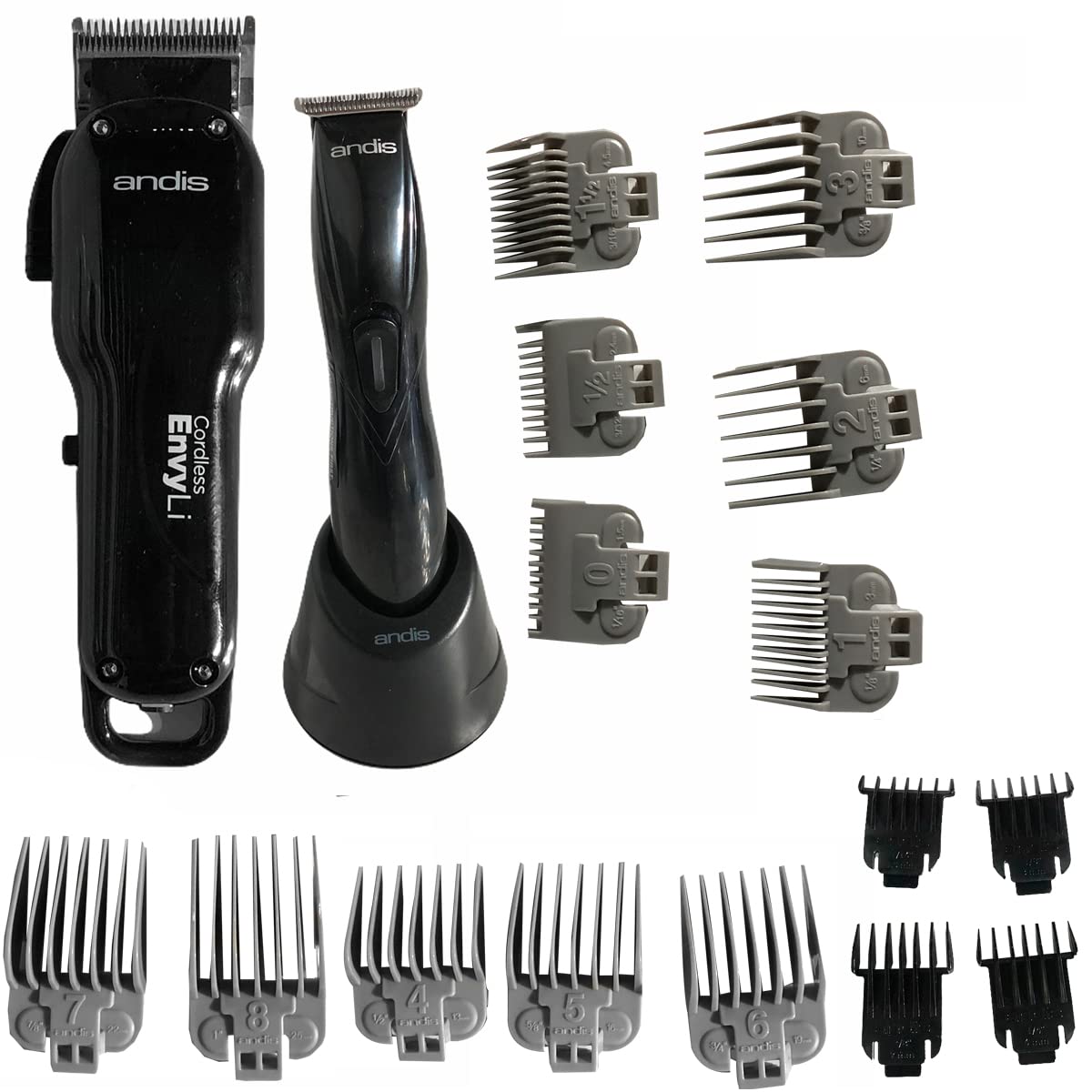 Andis Cordless Fade Combo Adjustable Blade Clipper, Cordless Trimmer