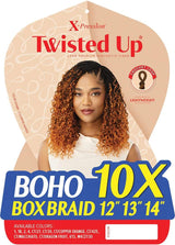 Outre X-Pression Twisted Up - Boho 10X Box Braid 12" 13" 14"