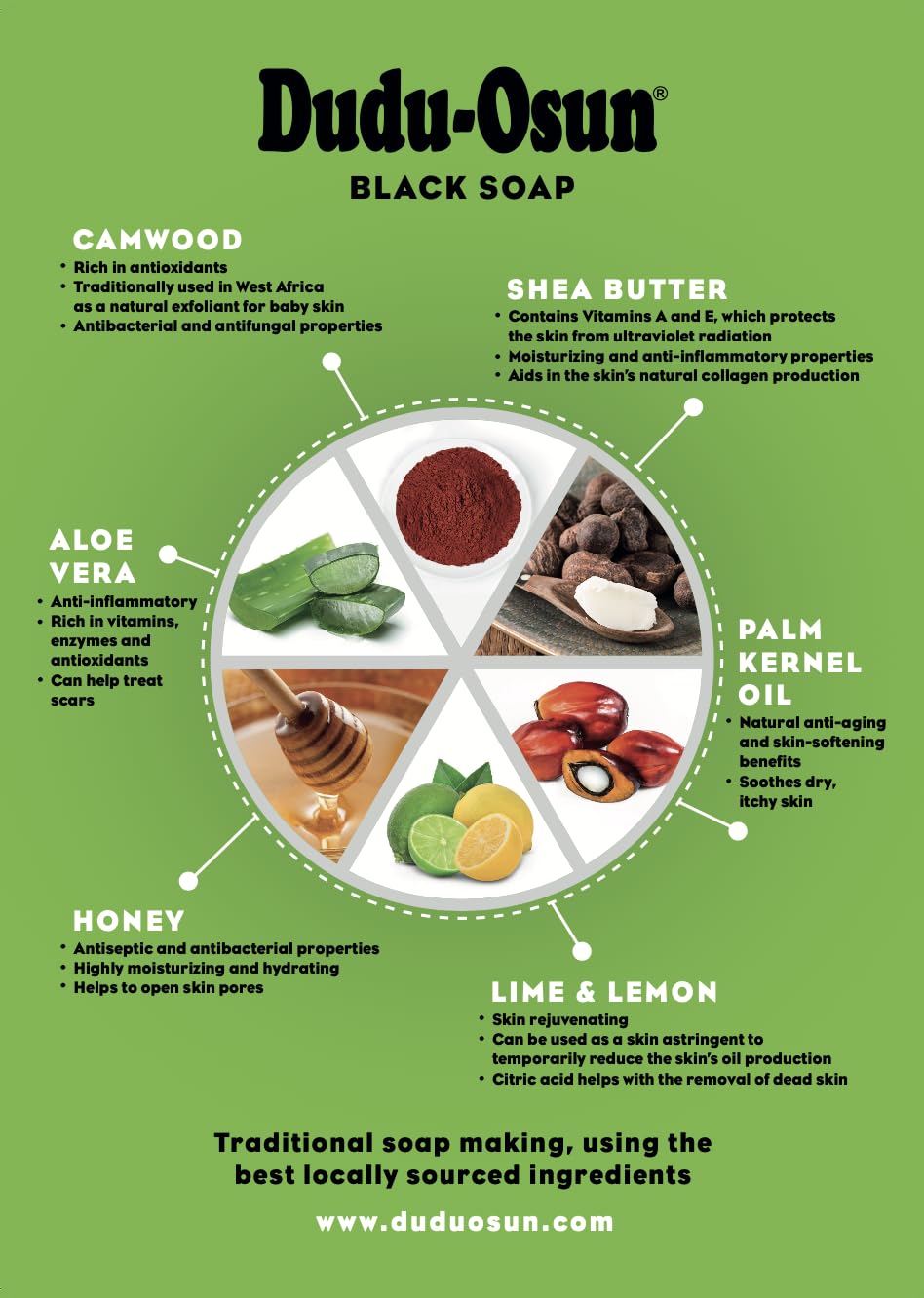 Dudu Osun Tropical Naturals Black Soap 150g