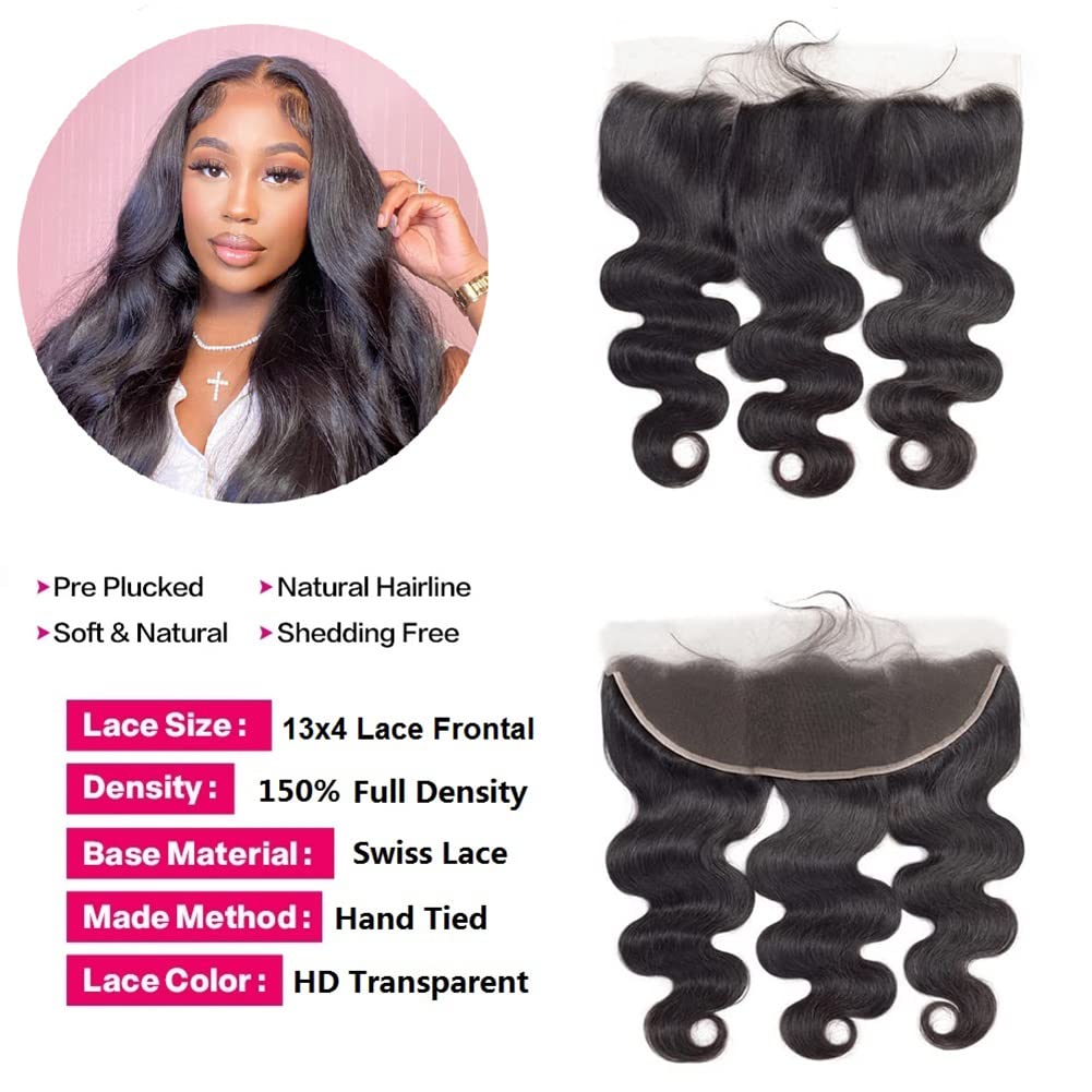 1St Class 100% Brazilian Virgin Hair 10A 13X4 Deep Wave