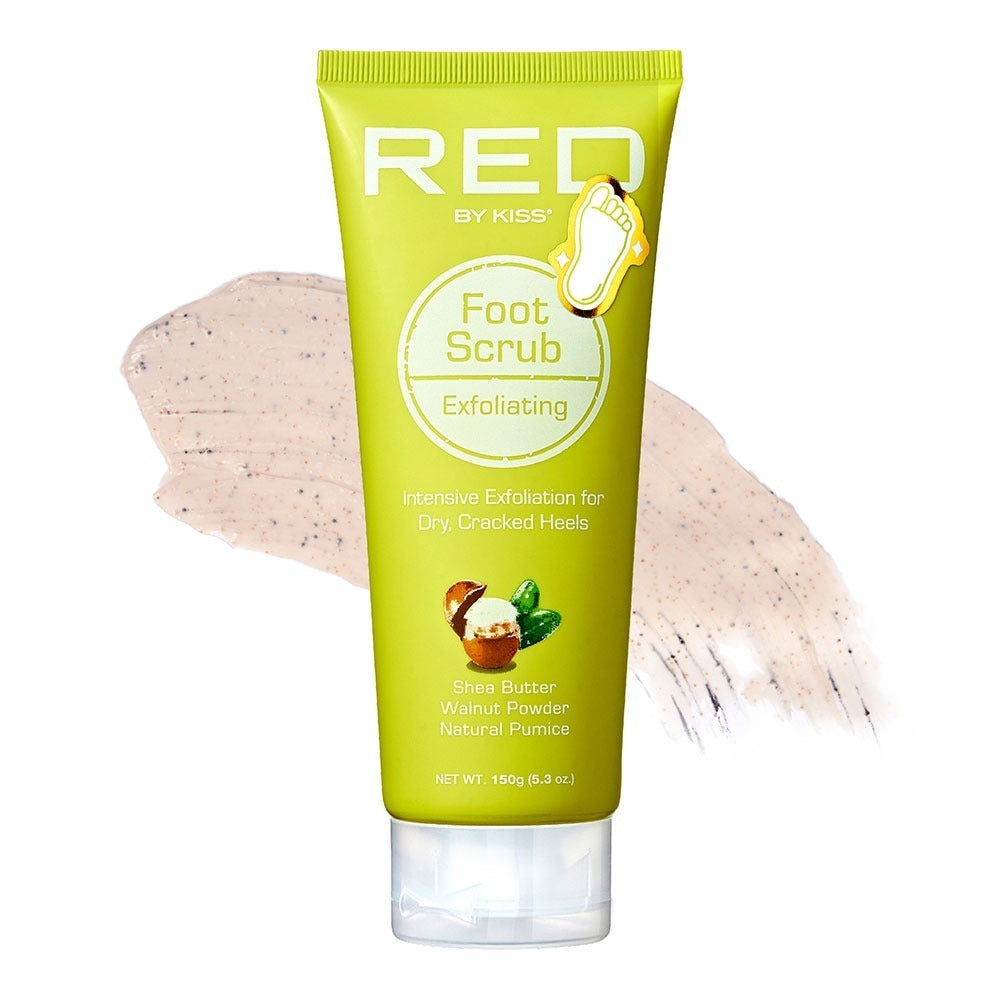 RED by Kiss Foot Scrub for Dead Skin