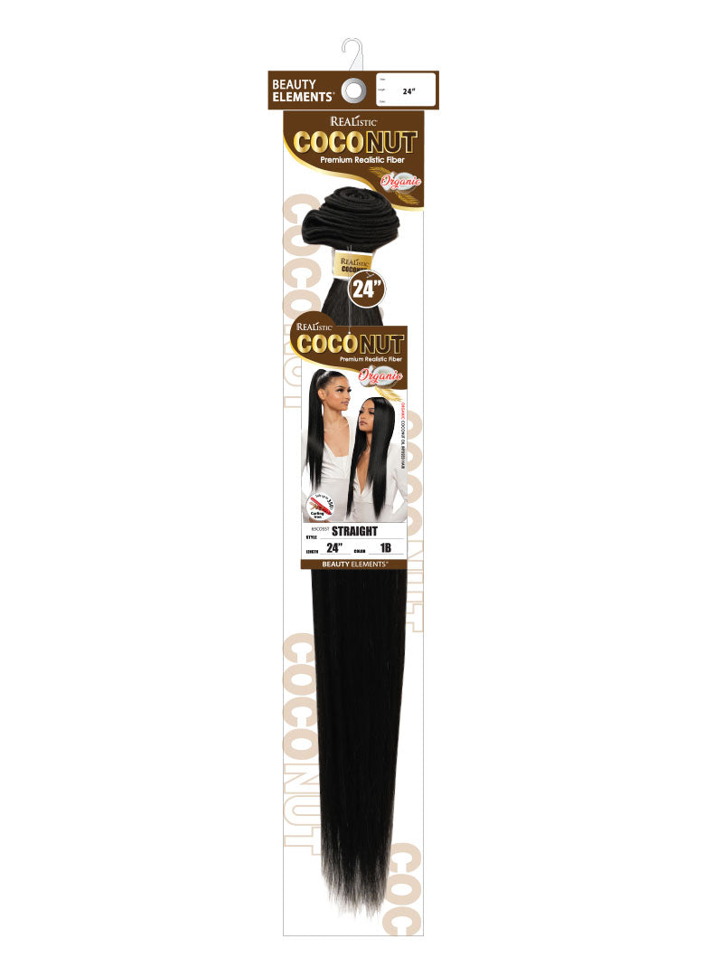 Beauty Elements Realistic Coconut Straight