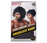 Red Ultra Stretchy Dreadlock Band