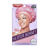 Red by Kiss Sparkling Glitter Bonnet Stylish & Protective Hair Cover