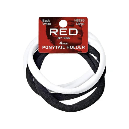 RED BY KISS Ponytail Holder 6 Pack