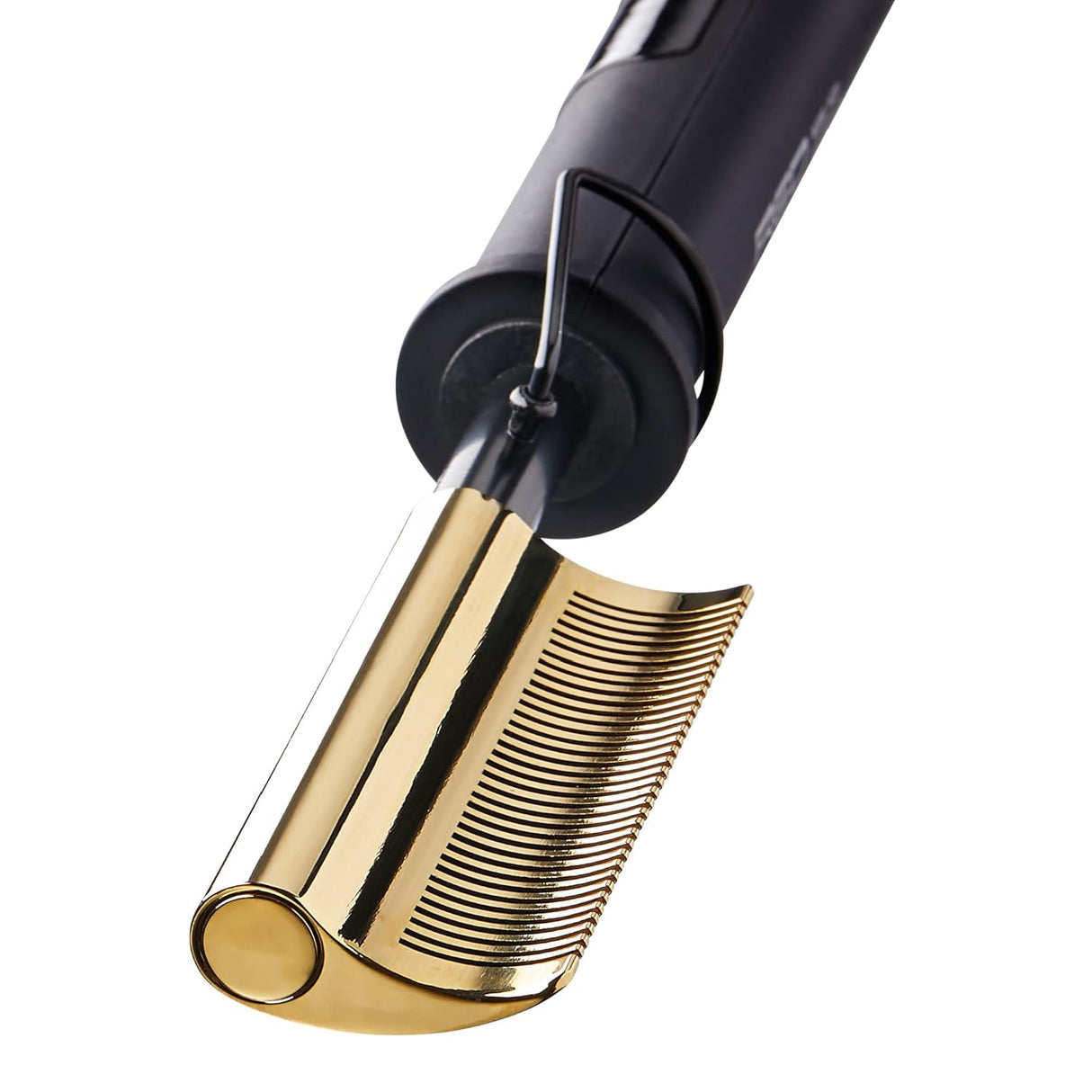 RED BY KISS Curved Teeth Hot Comb for Hair, Beard Straightening 450°F