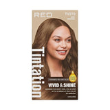 Red by Kiss Tintation Vivid & Shine Permanent Hair Dye – High Lift Formula 100% Gray Coverage