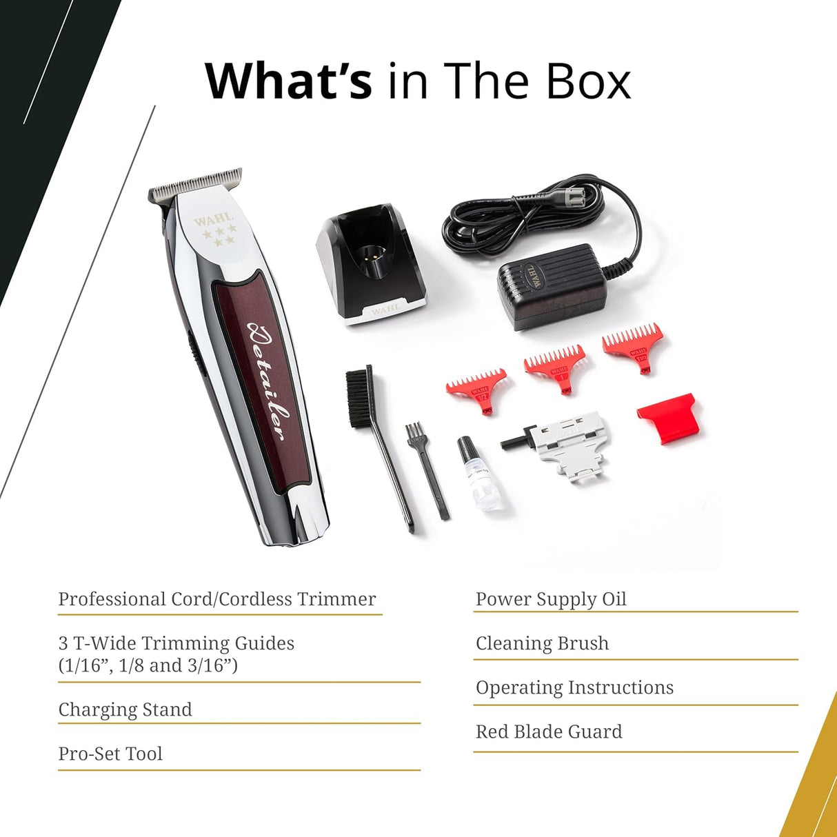 Wahl 5 Star Detailer Cordless Detailer Li Trimmer