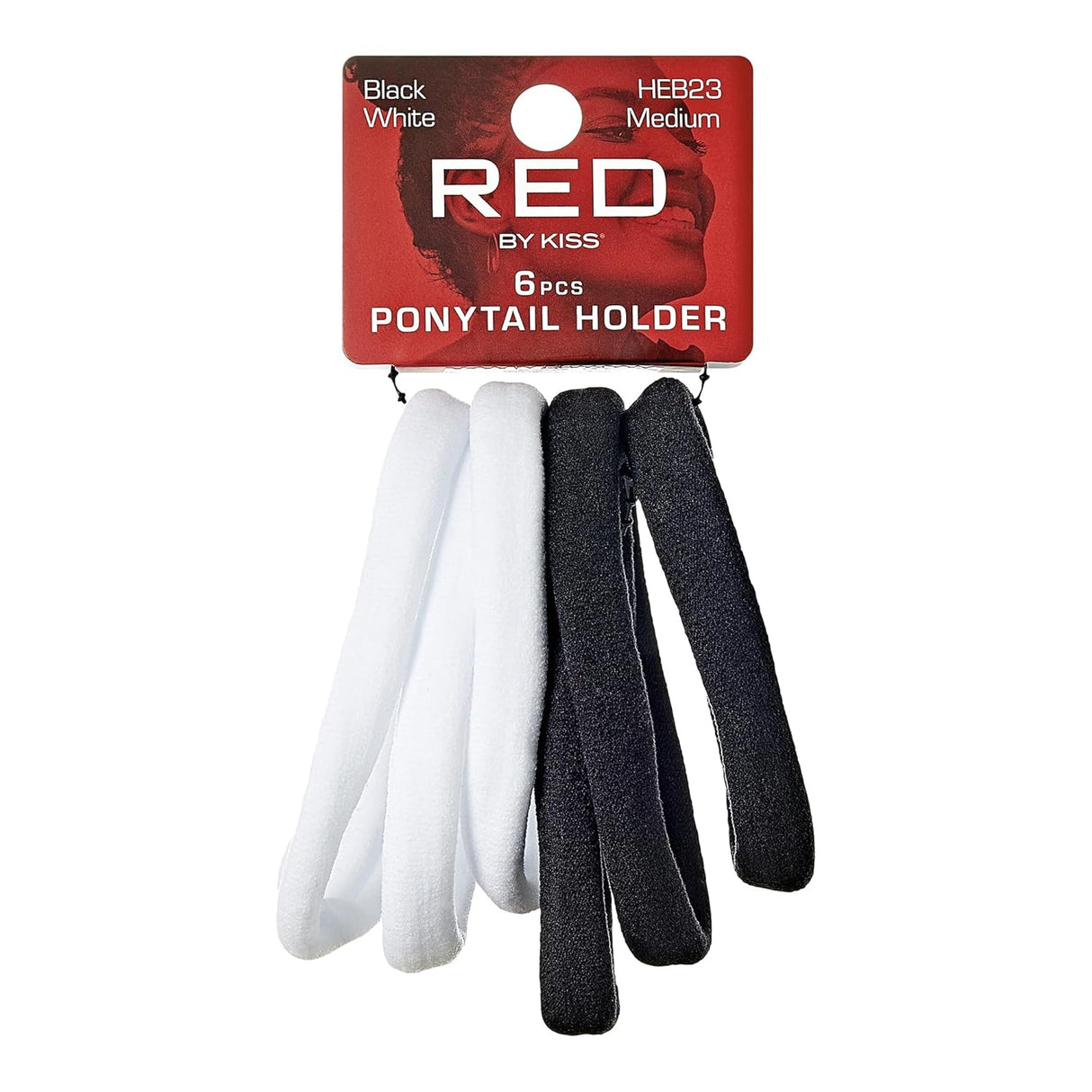 RED BY KISS Ponytail Holder 6 Pack