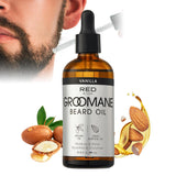 Red by Kiss Beard Oil Vanilla Softens Healthy Smooth Beard Hair 3 oz