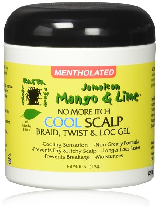 Jamaican Mango & Lime Gel for Braid & Locs 6oz