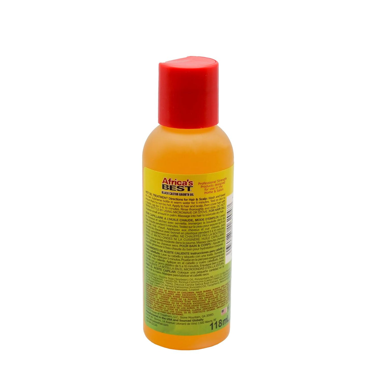Africa's Best Black Castor Growth Oil 4 oz